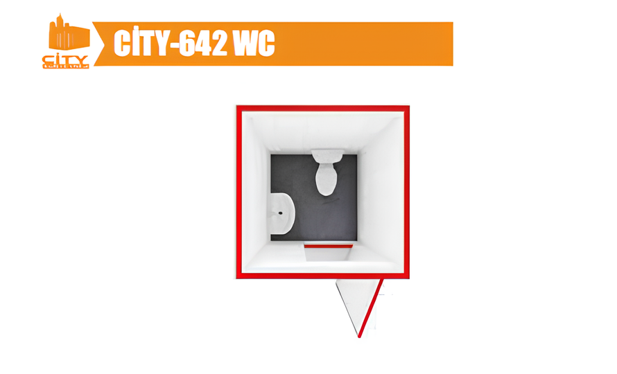 CT 642 WC Model Konteyner